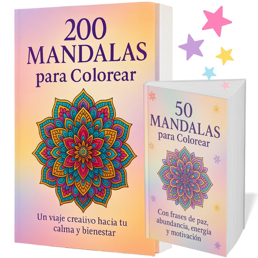 “Tu Refugio Creativo: 250 Mandalas para Colorear”